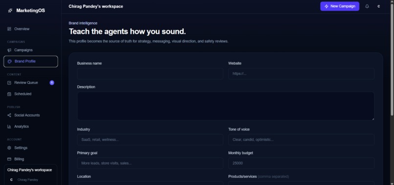 MarketingOS_AI – screenshot 9