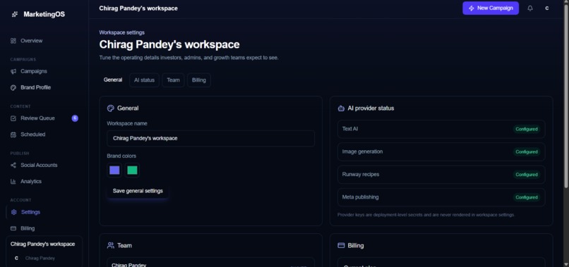 MarketingOS_AI – screenshot 11