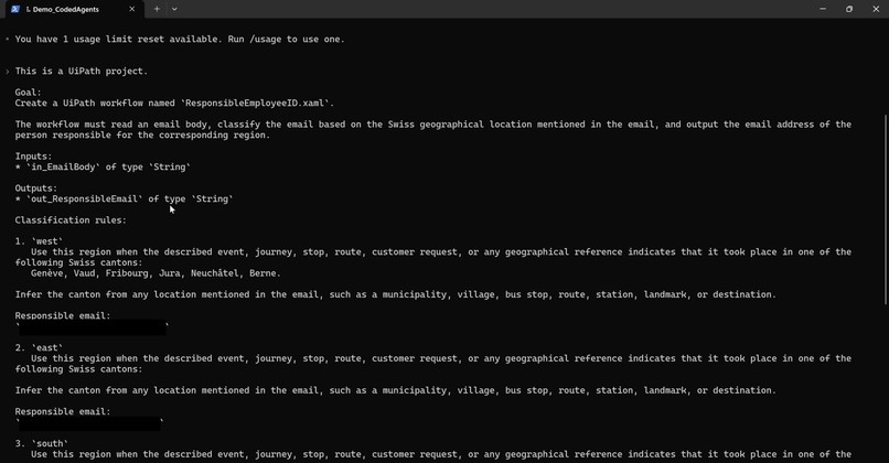 Post x BE-terna - Customer request processing – screenshot 7