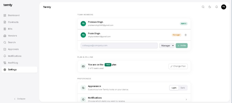 Termly – screenshot 4