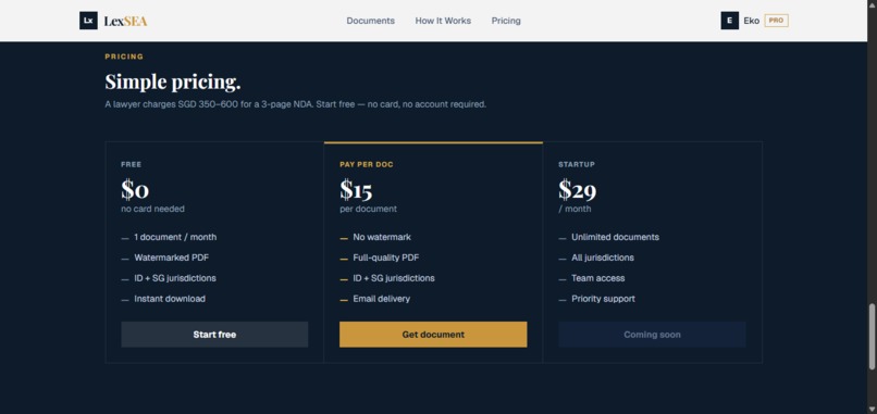 LexSEA — Law-Referenced Legal Docs for Indonesia & Singapore – screenshot 5