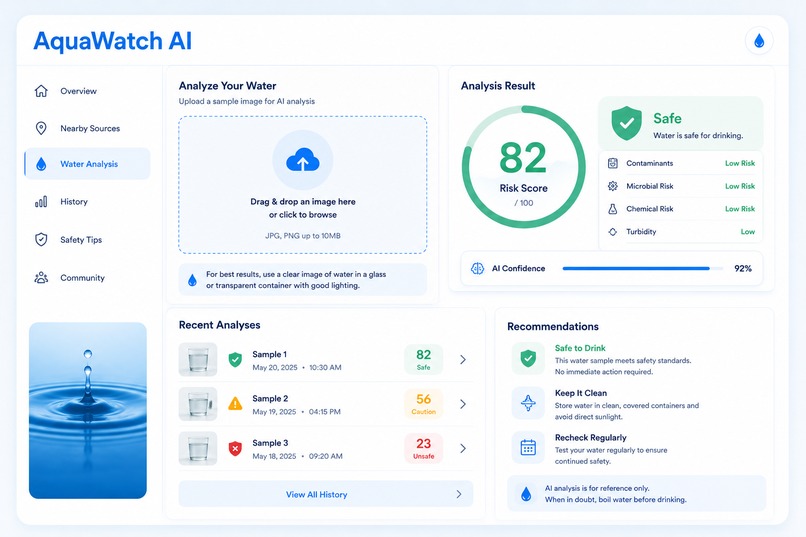 AquaWatch AI – screenshot 1