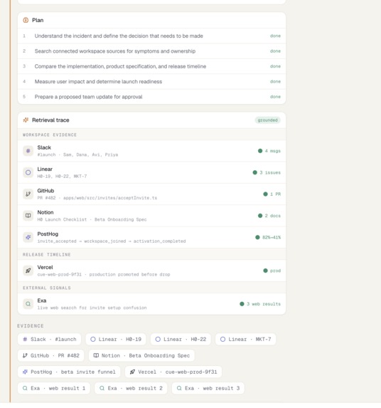 Cue – screenshot 2