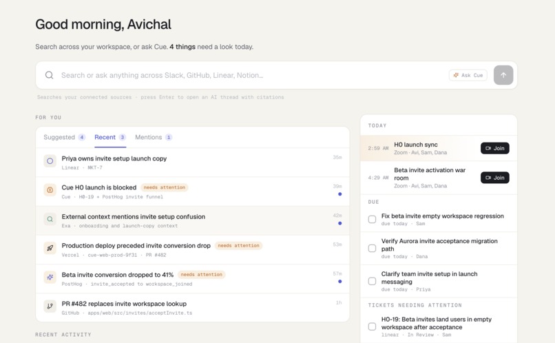 Cue – screenshot 4