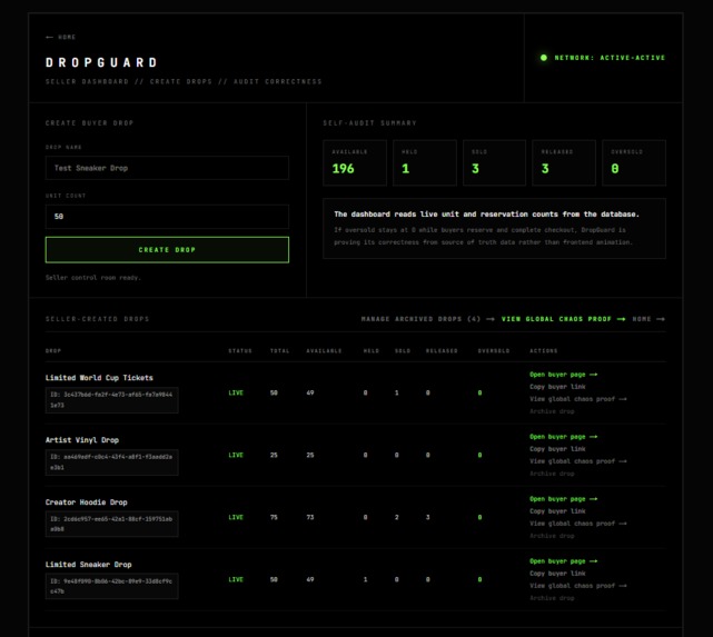 DropGuard – screenshot 1