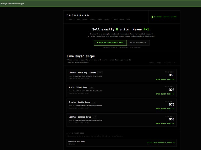 DropGuard – screenshot 2