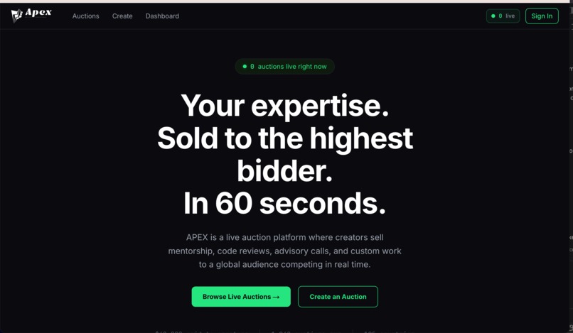 Apex  – screenshot 1