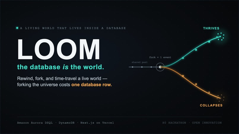 Loom — the database is the world – screenshot 1