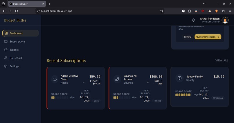 Budget-Butler – screenshot 4