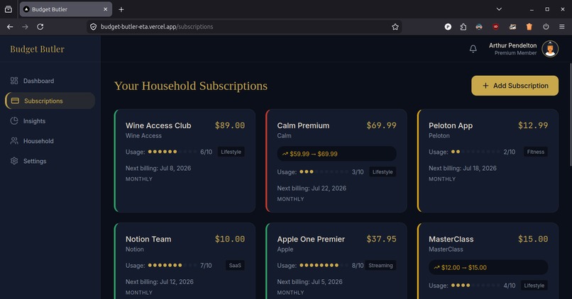 Budget-Butler – screenshot 6
