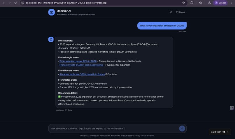 Decision Ai Agent – screenshot 5