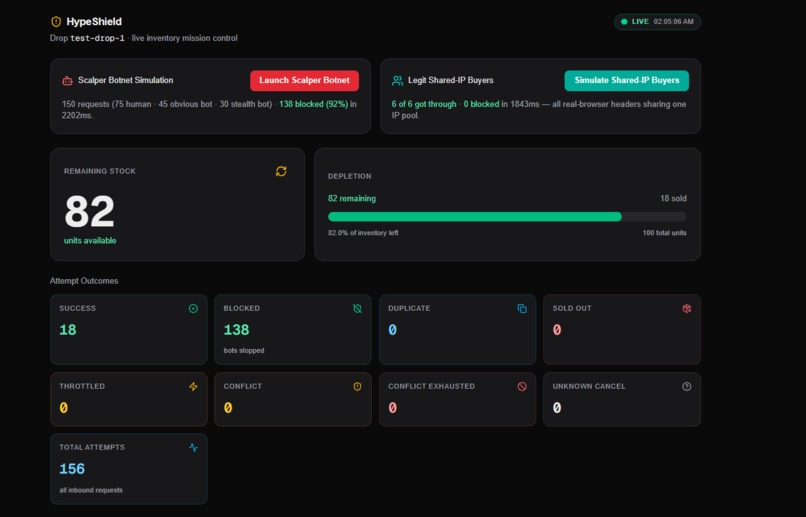 HypeShield – screenshot 1