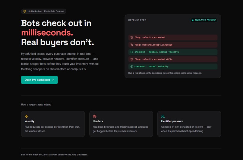 HypeShield – screenshot 2