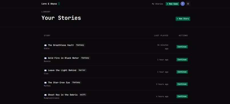 Lore and Abyss – screenshot 2