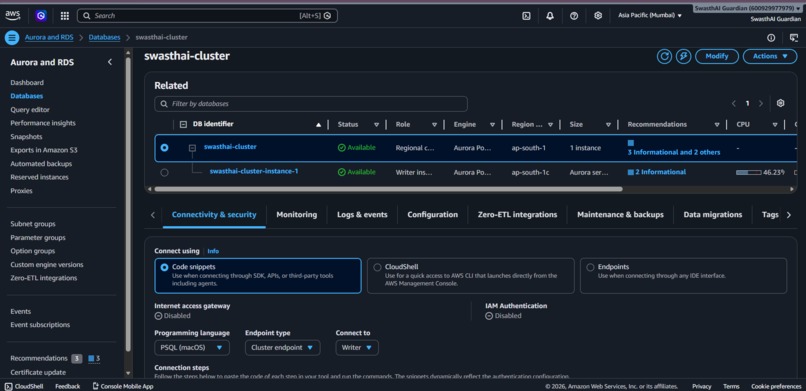 SwasthAI Guardian – screenshot 1