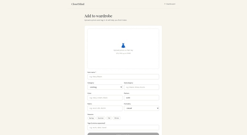 ClosetMind – screenshot 4