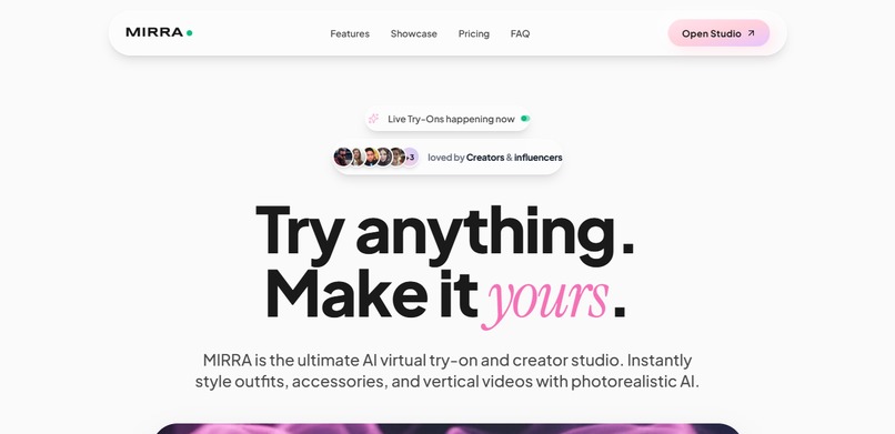 MIRRA – screenshot 1
