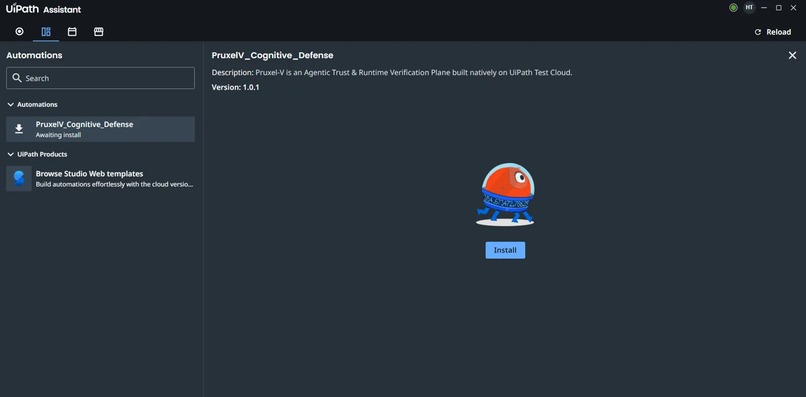 Pruxel-V: Cognitive Defense & Self-Healing HITL Agent – screenshot 7