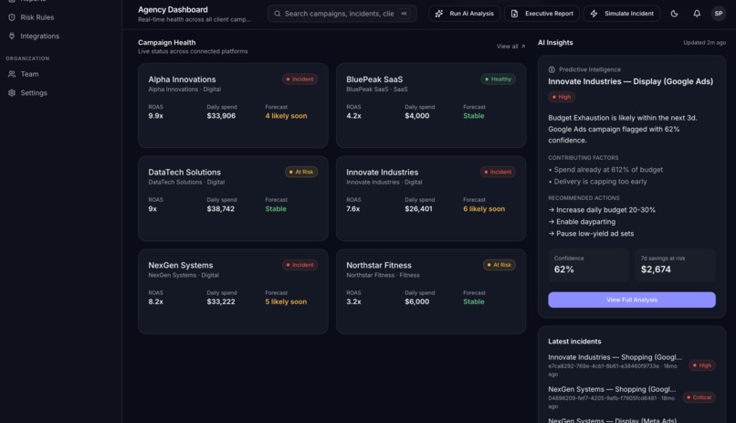 Campaign Failure Intelligence (CFI) – screenshot 2