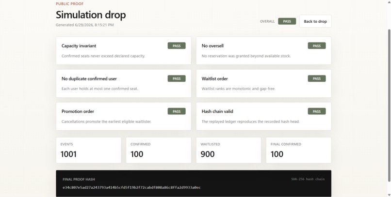 QueueProof – screenshot 3