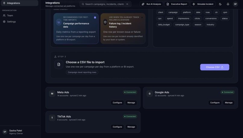 Campaign Failure Intelligence (CFI) – screenshot 13