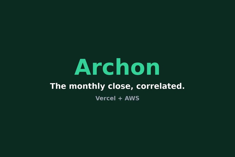 Archon — AI Financial Intelligence for SMBs – screenshot 1