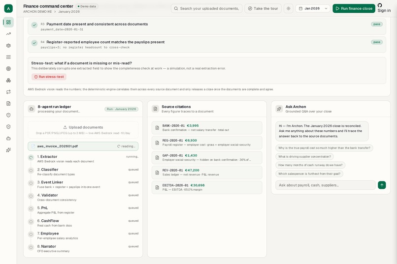 Archon — AI Financial Intelligence for SMBs – screenshot 5