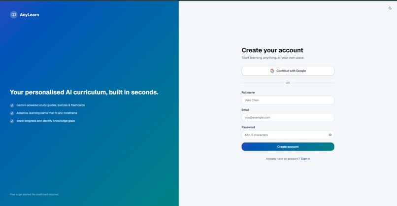 AnyLearn – screenshot 3