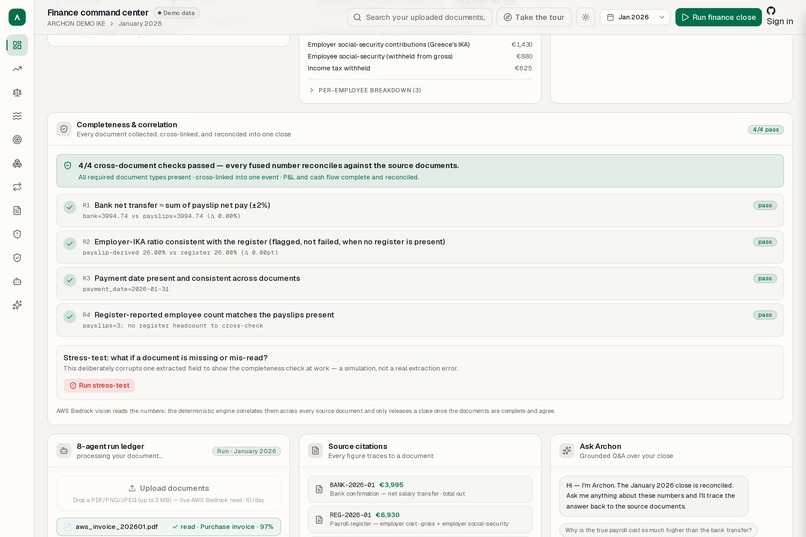 Archon — AI Financial Intelligence for SMBs – screenshot 7