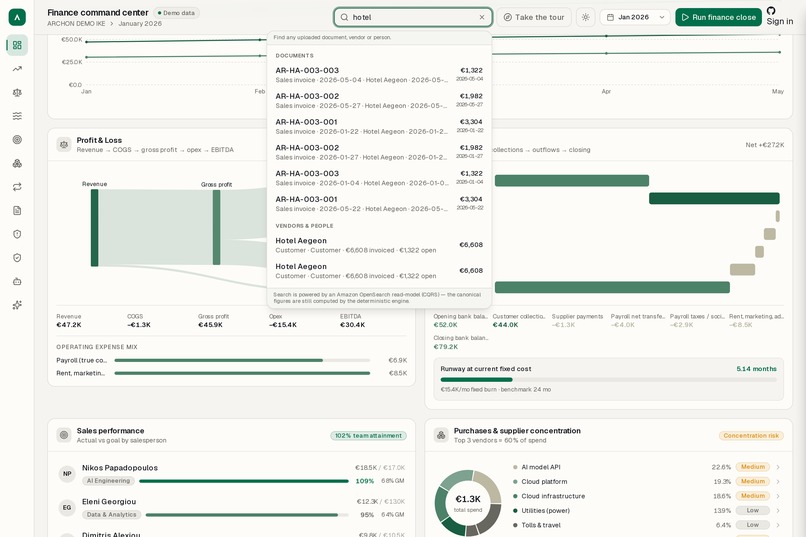 Archon — AI Financial Intelligence for SMBs – screenshot 9