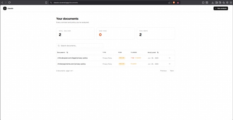 Clausio AI – screenshot 3