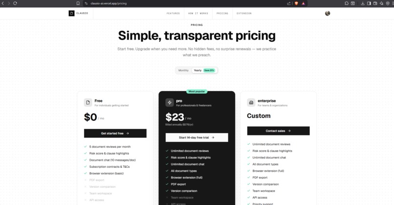 Clausio AI – screenshot 4