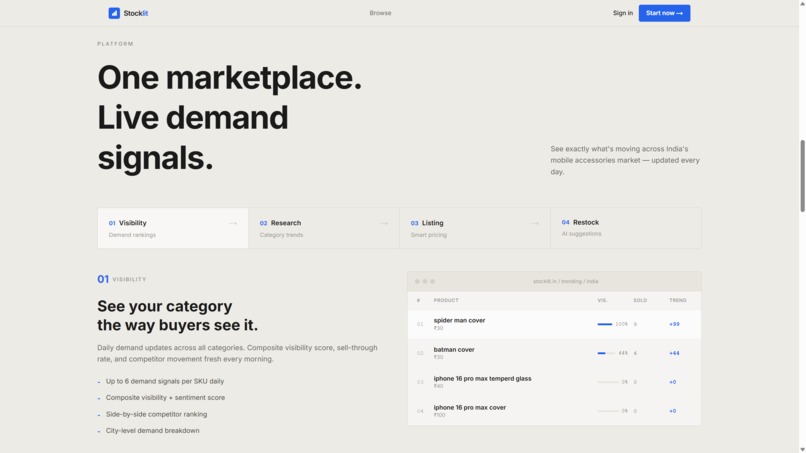 Stocklit – screenshot 1