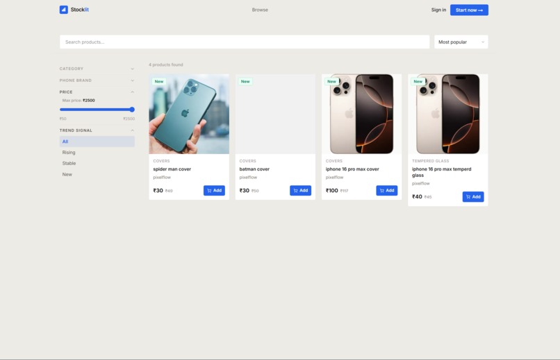Stocklit – screenshot 2