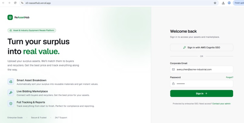 ReAssetHub – screenshot 4