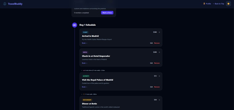 TravelBuddy – screenshot 4