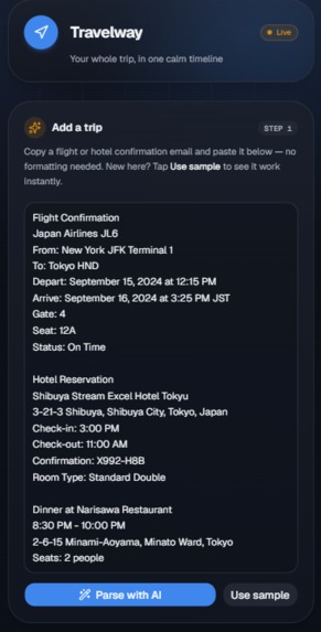 Travelway – screenshot 5