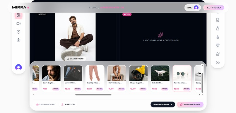 MIRRA – screenshot 2