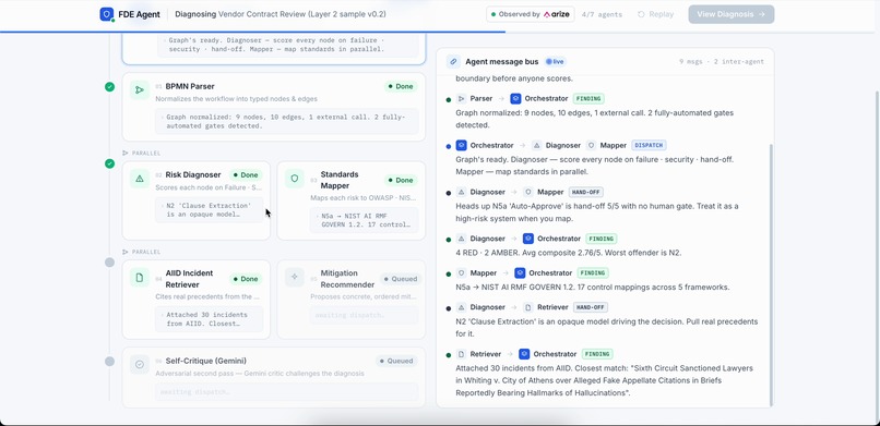 FDE Agent: Pre-Flight Check for Enterprise AI Workflows – screenshot 8