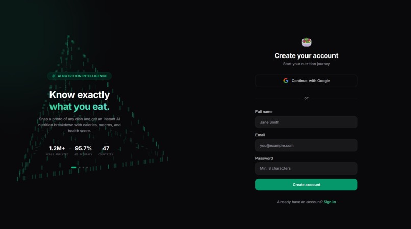 Nutrify Me – screenshot 1