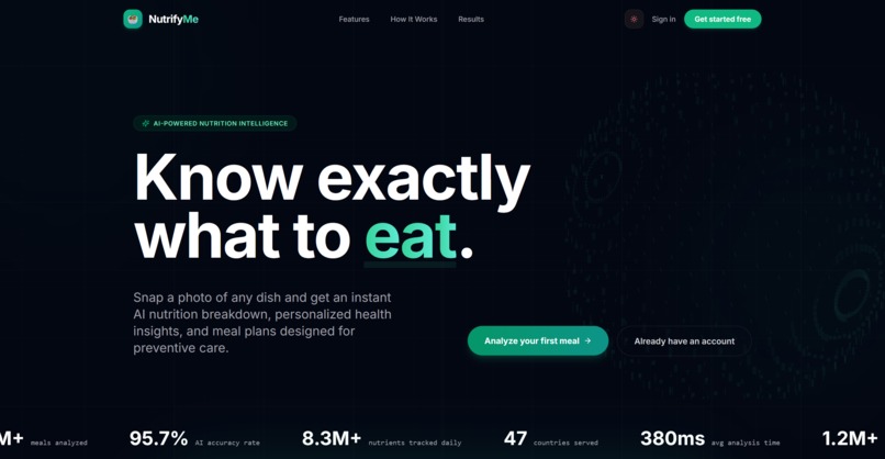 Nutrify Me – screenshot 2