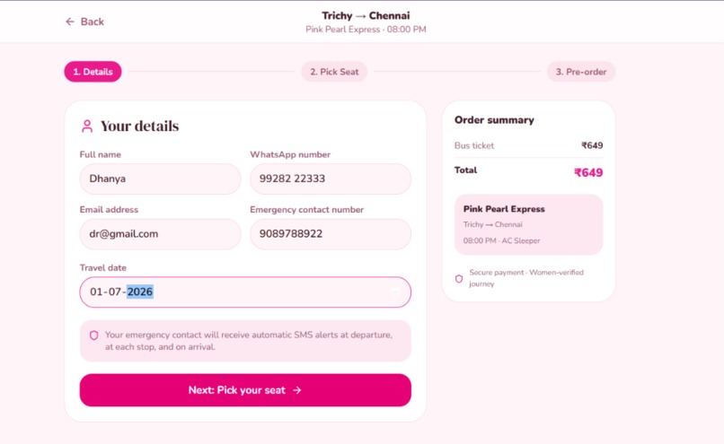 Pink Wheels – screenshot 4