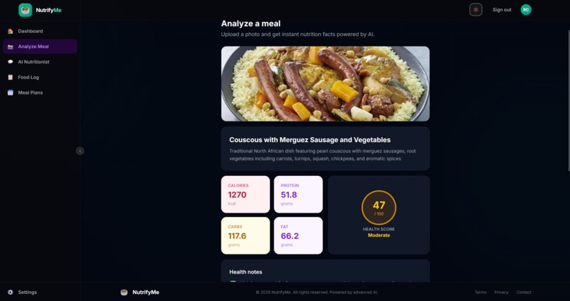 Nutrify Me – screenshot 4