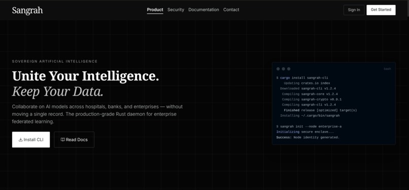 Sangrah-AI – screenshot 1