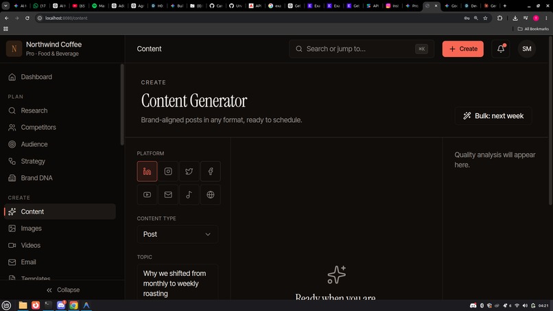 social_media_campaign_handler – screenshot 2