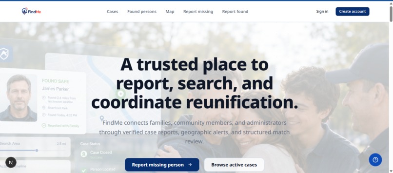 FindMe  – screenshot 1