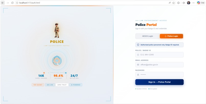 AEGIS - Agentic Engine for Global Investigation & Safety – screenshot 5