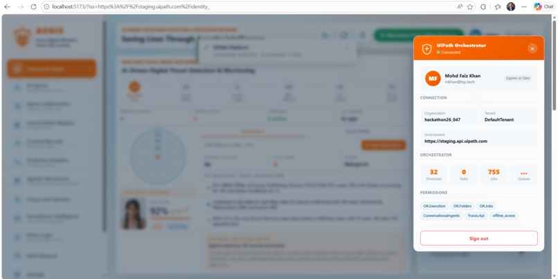 AEGIS - Agentic Engine for Global Investigation & Safety – screenshot 8