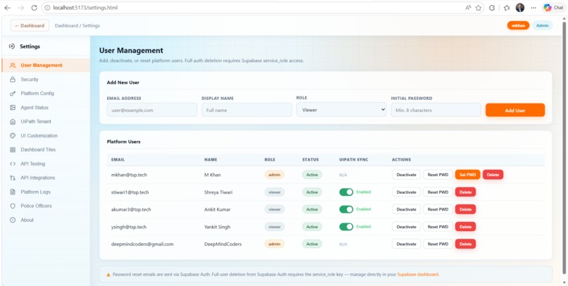 AEGIS - Agentic Engine for Global Investigation & Safety – screenshot 16
