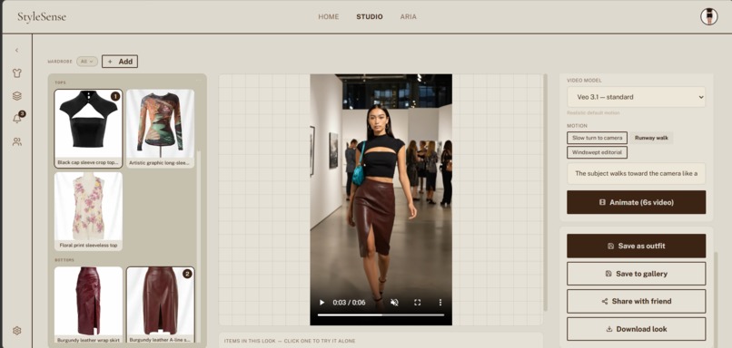 StyleSense – screenshot 2